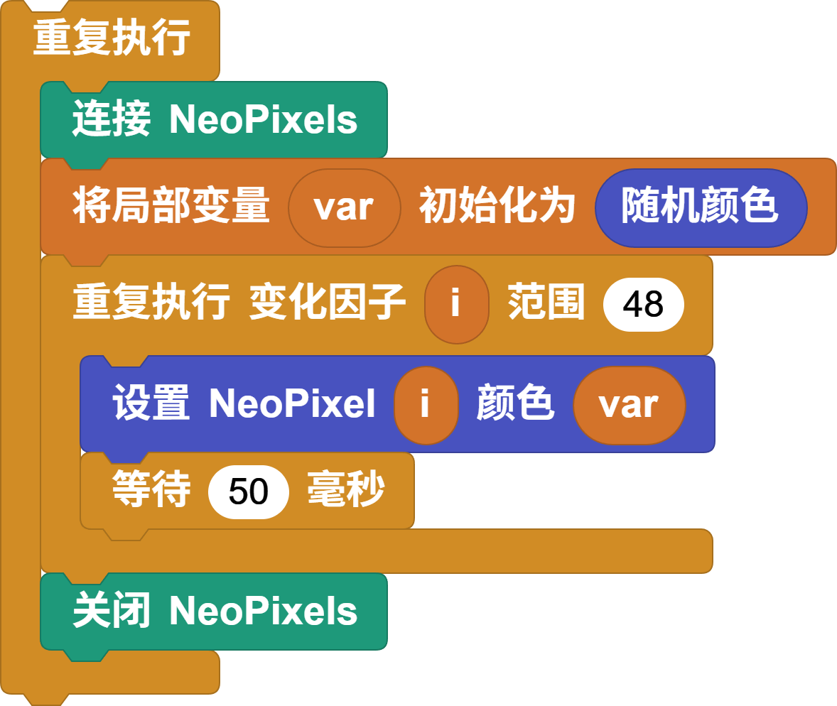 全彩灯板案例积木样式1